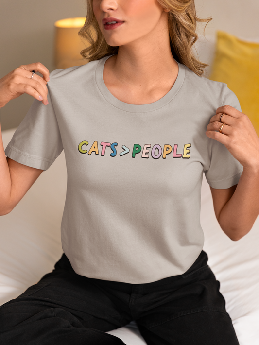 Cats > People Tee