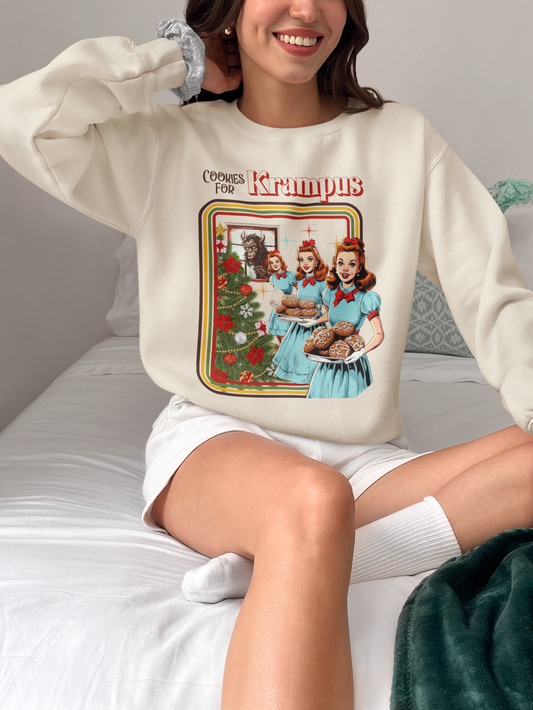 Cookies for Krampus Crewneck Sweatshirt