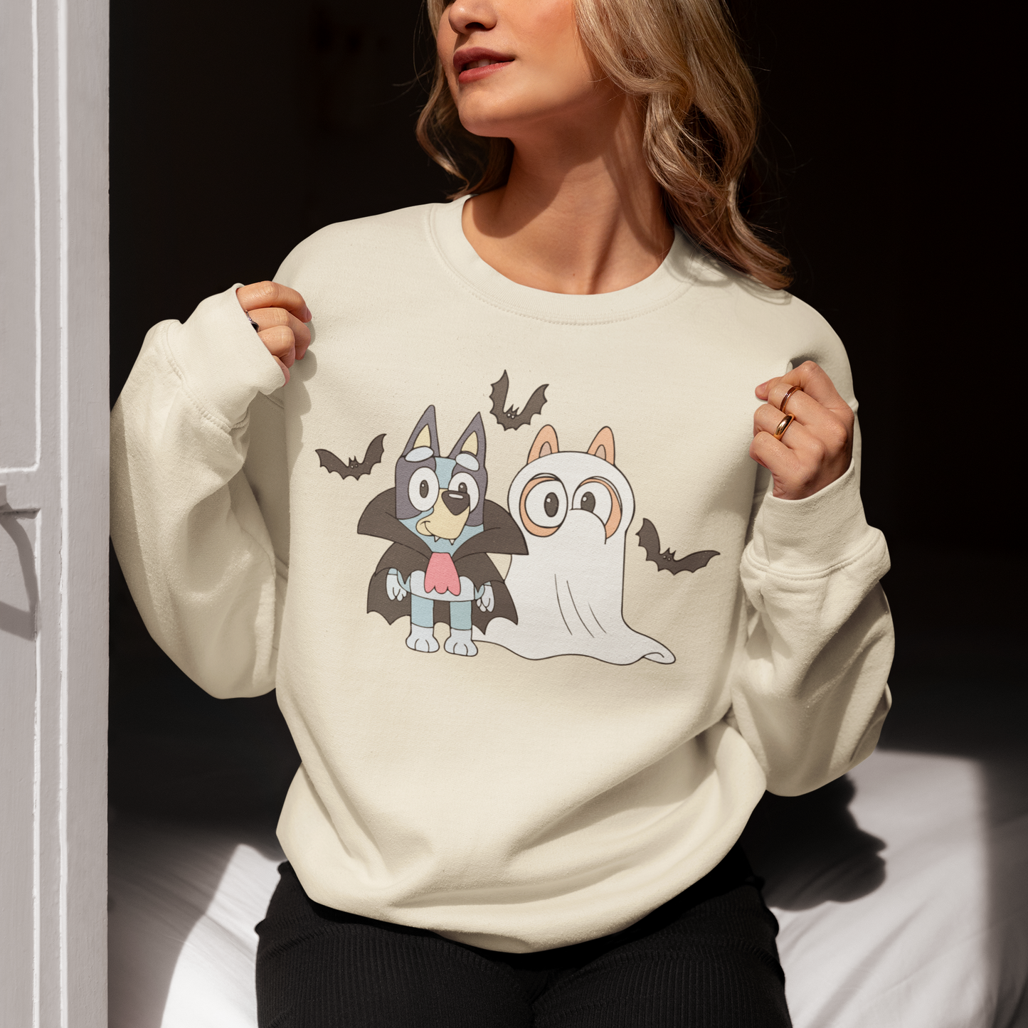 Blu + Bing Halloween Sweatshirt (UNISEX)